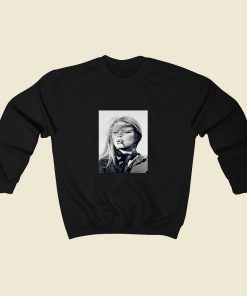 Brigitte Bardot Smoke Cigarette 80s Sweatshirt Style