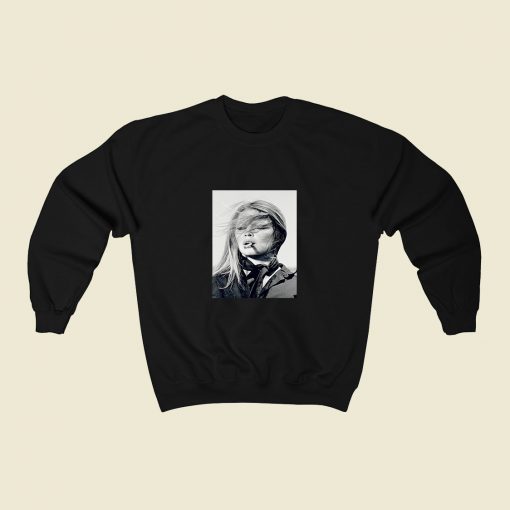 Brigitte Bardot Smoke Cigarette 80s Sweatshirt Style