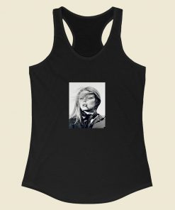 Brigitte Bardot Smoke Cigarette Racerback Tank Top