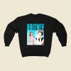 Britney Spears Vintage 80s Sweatshirt Style