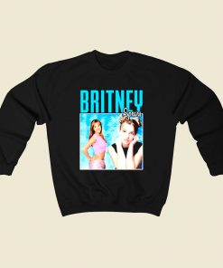 Britney Spears Vintage 80s Sweatshirt Style