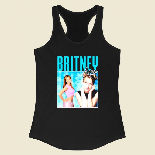 Britney Spears Vintage Racerback Tank Top