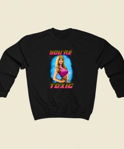 Britney Spears Youre Toxic 80s Sweatshirt Style