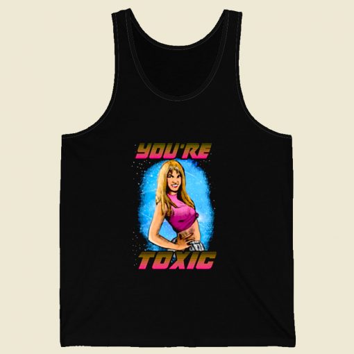 Britney Spears Youre Toxic Retro Mens Tank Top