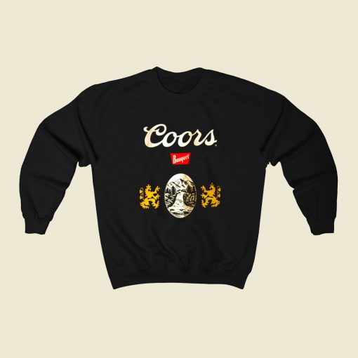 Brixton X Coors Banquet 80s Sweatshirt Style