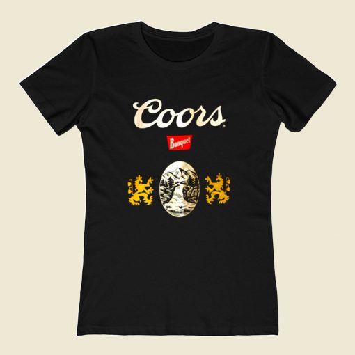 Brixton X Coors Banquet 80s Womens T shirt