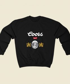 Brixton X Coors Banquet Retro 80s Sweatshirt Style