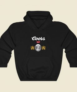 Brixton X Coors Banquet Retro Cool Hoodie Fashion