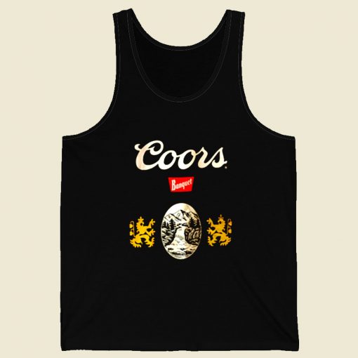 Brixton X Coors Banquet Retro Mens Tank Top