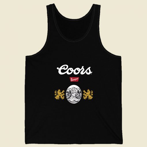 Brixton X Coors Banquet Retro Retro Mens Tank Top