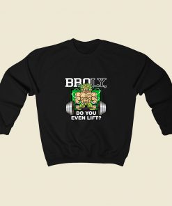 Brolifting Gym 80s Sweatshirt Style