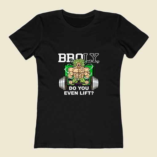 Brolifting Gym 80s Womens T shirt