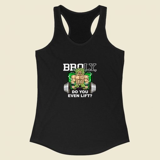 Brolifting Gym Racerback Tank Top