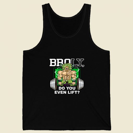 Brolifting Gym Retro Mens Tank Top