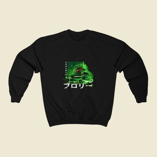 Broly Dragon Ball Graphic T Shirt 80s Sweatshirt Style