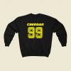 Brooklyn Nine Nine Cheddar 80s Sweatshirt Style