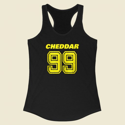 Brooklyn Nine Nine Cheddar Racerback Tank Top