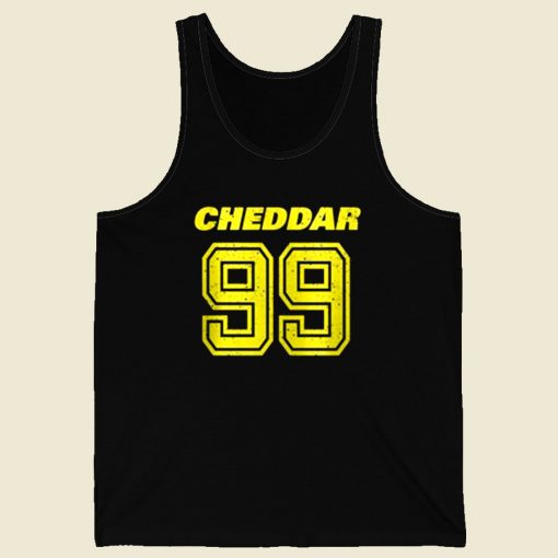 Brooklyn Nine Nine Cheddar Retro Mens Tank Top