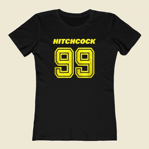 Brooklyn Nine Nine Hitchcock 80s Womens T shirt