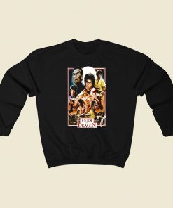 Bruce Lee Enter The Dragon 80s Sweatshirt Style