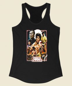 Bruce Lee Enter The Dragon Racerback Tank Top