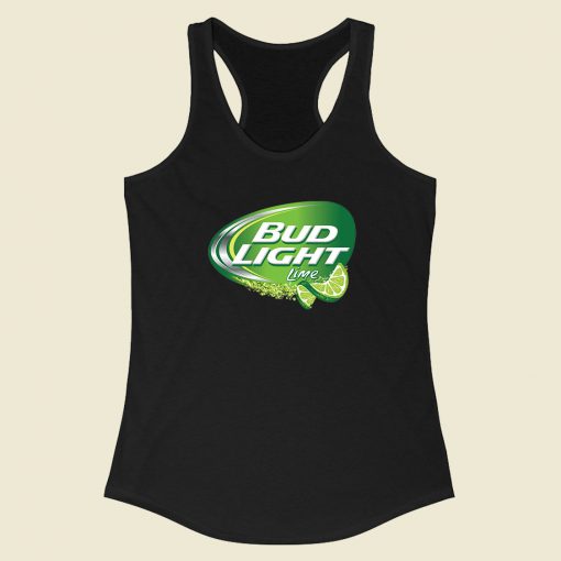 Bud Light Lime Racerback Tank Top Fashionable