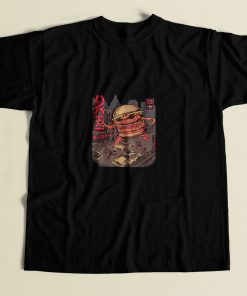 Burger Zilla 80s Mens T Shirt