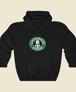 Caffeinated Spider Cool Hoodie Fashion