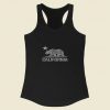 California Vintage White Bear Racerback Tank Top