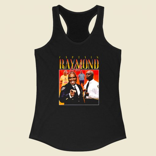 Captain Raymond Holt Racerback Tank Top