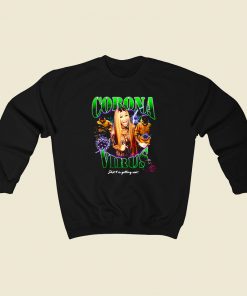 Cardi B Coronavirus Short Is Getting Val 80s Sweatshirt Style