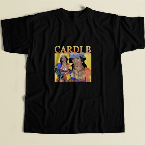 Cardi B Invasion Of Privacy 80s Mens T Shirt