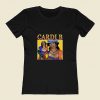 Cardi B Invasion Of Privacy 80s Womens T shirt