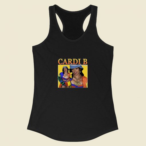 Cardi B Invasion Of Privacy Racerback Tank Top