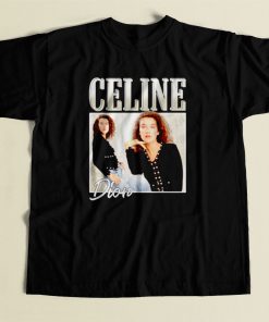 Celine Dion Casual Retro 80s Mens T Shirt