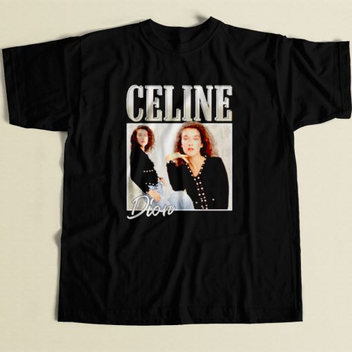 Celine Dion Casual Retro 80s Mens T Shirt