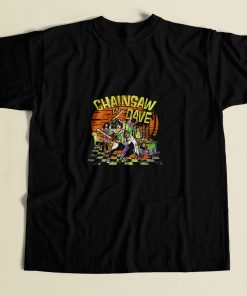 Chainsaw And Dave Summer School 80s Mens T Shirt