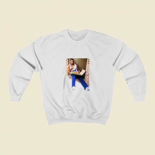 Charles Barkley Eating Pizza Sweatshirt Street Style