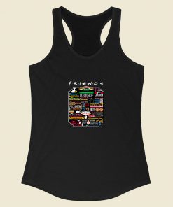 Cheap Custom Friends Tv Show Quotes Racerback Tank Top