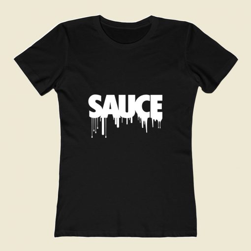 Cheap Custom Sauce 80s Womens T shirt