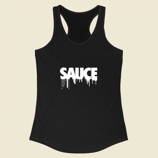 Cheap Custom Sauce Racerback Tank Top