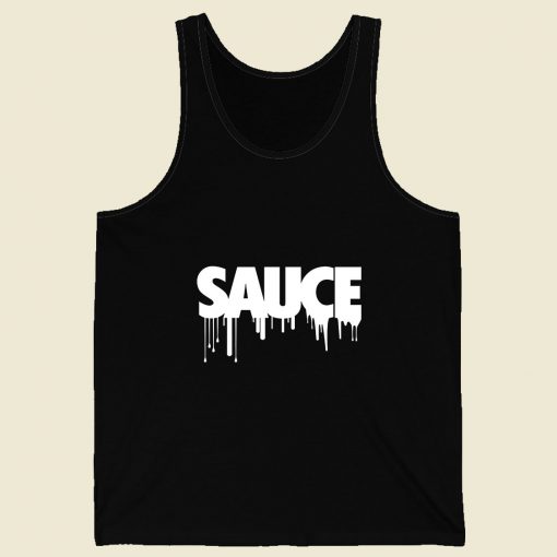 Cheap Custom Sauce Retro Mens Tank Top