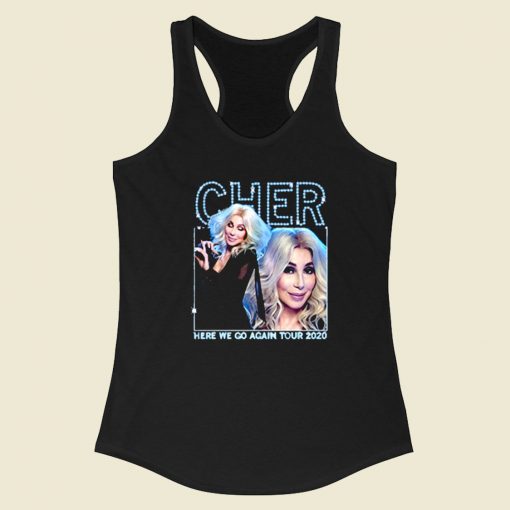 Cher Go Tour Agian 2020 Racerback Tank Top