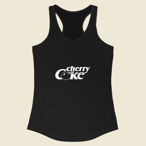 Cherry Coke Racerback Tank Top