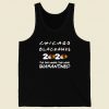 Chicago Blackhawks 2020 Quarantined Retro Mens Tank Top