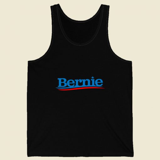 Classic Bernie Sanders Retro Mens Tank Top