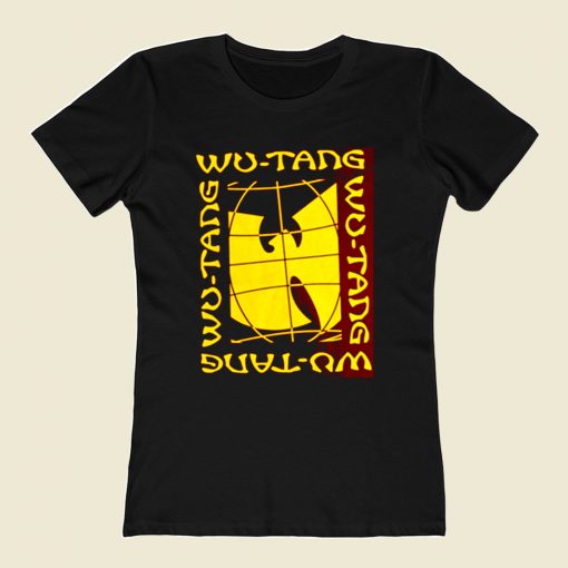 Classic Wu Tang Clan World 80s Womens T shirt