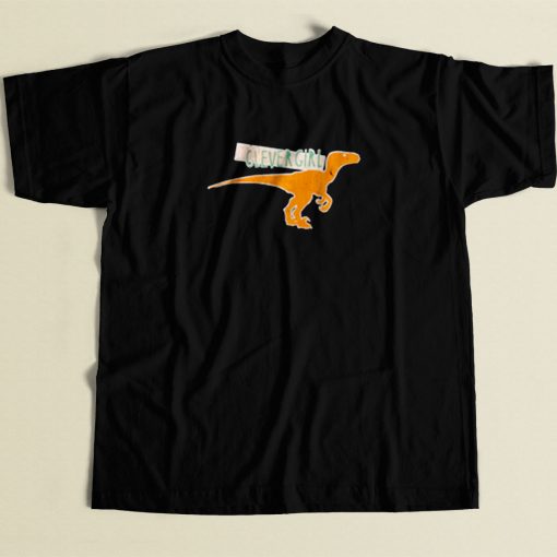 Clever Girl Velociraptor 80s Mens T Shirt