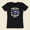 Colorado Avalanche Coronavirus Ruined My Hockey 80s Womens T shirt