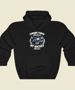 Colorado Avalanche Coronavirus Ruined My Hockey Cool Hoodie Fashion